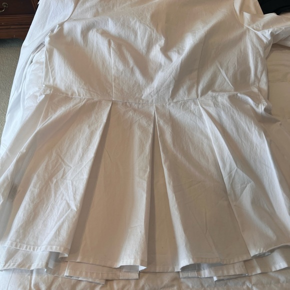 Anthropologie white button up shirt - Picture 4 of 5